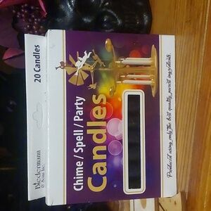 Black Chime candles